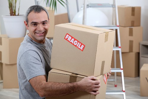 Packing and transport support during an office move in Camden