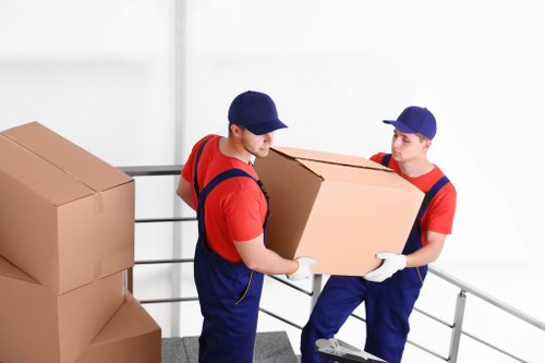 Removal van service for moving homes in Camden streets