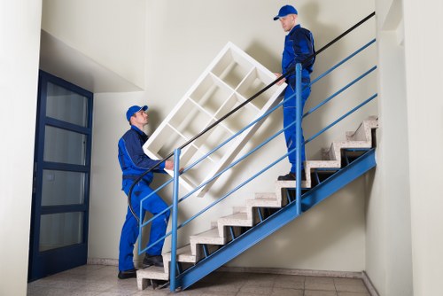 Local Camden movers managing logistics during a relocation