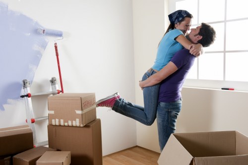 Removal team planning a flat move in Camden