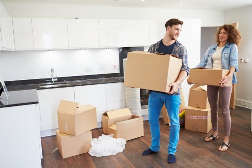 Camden Movers assisting with a smooth final delivery