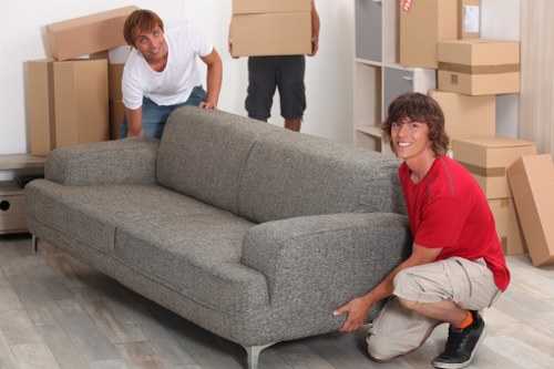 Commercial removals support for a Camden workspace relocation