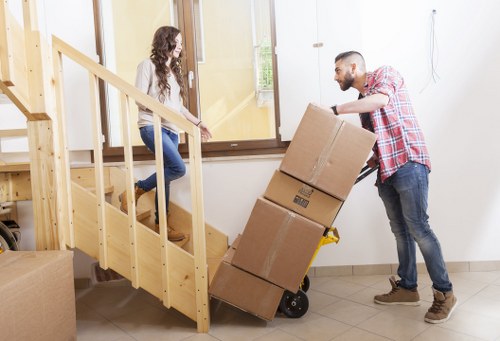 Essential and analytics cookie explanation for Camden Movers